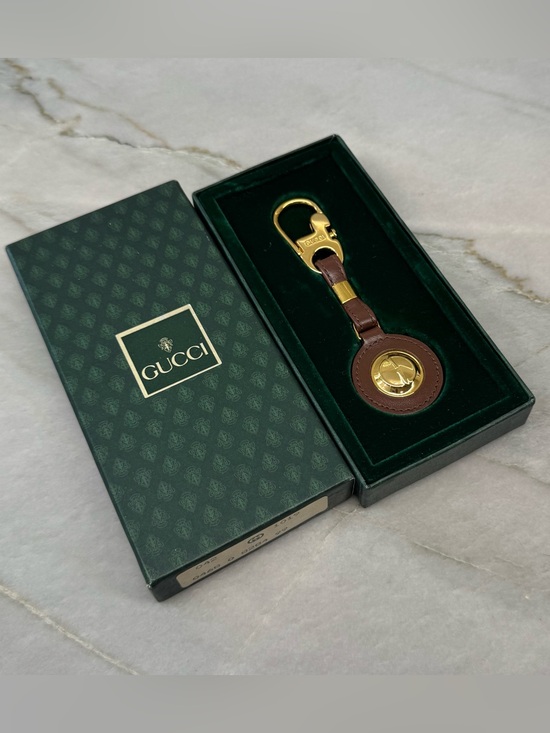 Gucci Accessories - Gucci Vintage GG Key Ring Bag Charm